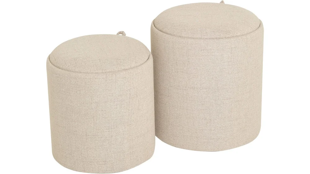 Velmira Puff 2 deler 39 cm Rund v:2762400