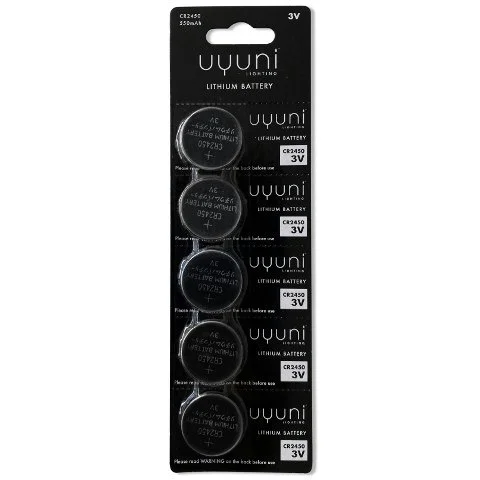 CR2450 Battery 3V 550mAh, 5-pack v:1388304