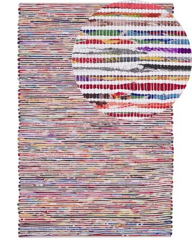 Teppe BARTIN Hvit 160 x 230 cm v:578038 Teppe BARTIN Hvit 160 x 230 cm v:578038