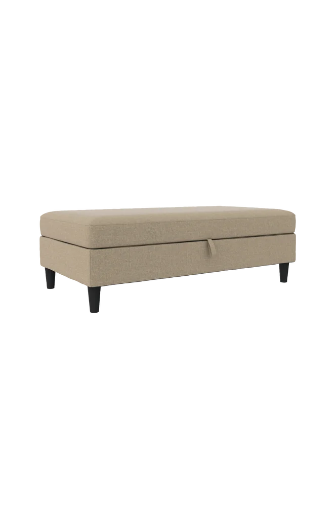 Ottomansk / krakk Hartford - Brun m v:9354145
