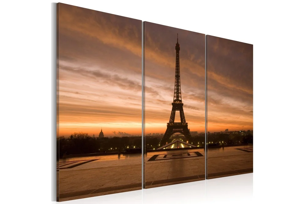 Bilde Eiffel Tower at dusk 90x60 v:6495092