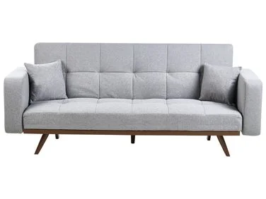 Sovesofa 3-seter HJULBY Grå v:6928212