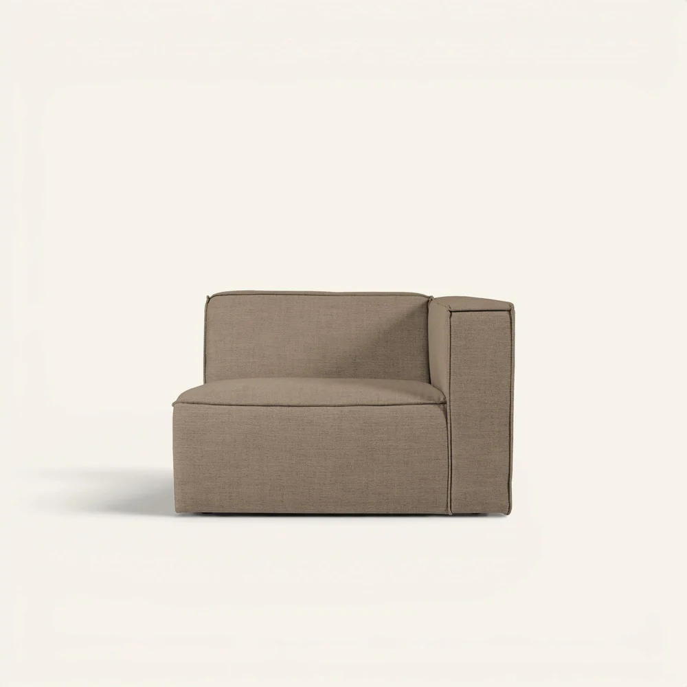 Modul 1,5 seter armlene høyre taupe – 110x93x73 cm v:1304225 Modul 1,5 seter armlene høyre taupe – 110x93x73 cm v:1304225