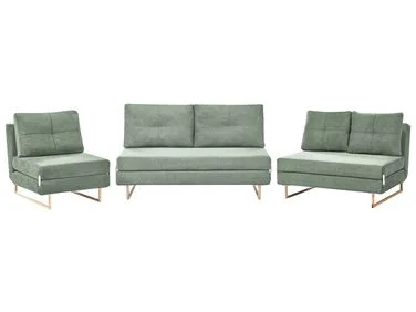 Sofagruppe 6-seters JERSLEV Lysegrønn v:5444155 Sofagruppe 6-seters JERSLEV Lysegrønn v:5444155