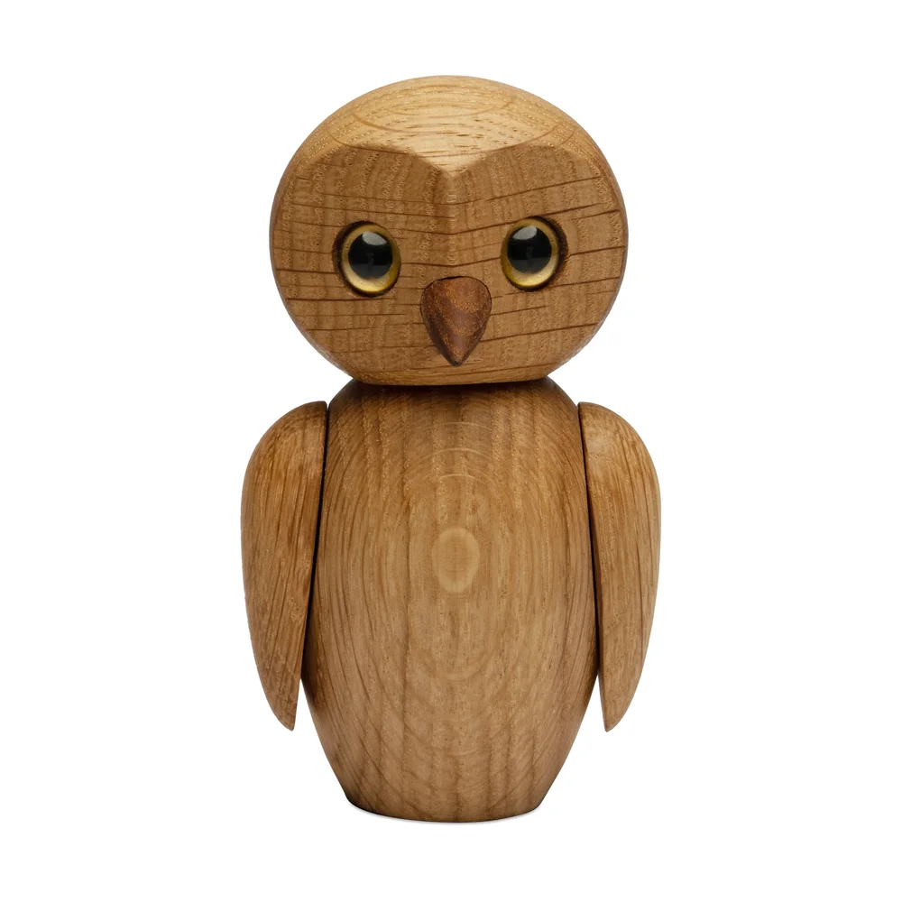 Clever ugle dekorasjon 10 cm v:4164215