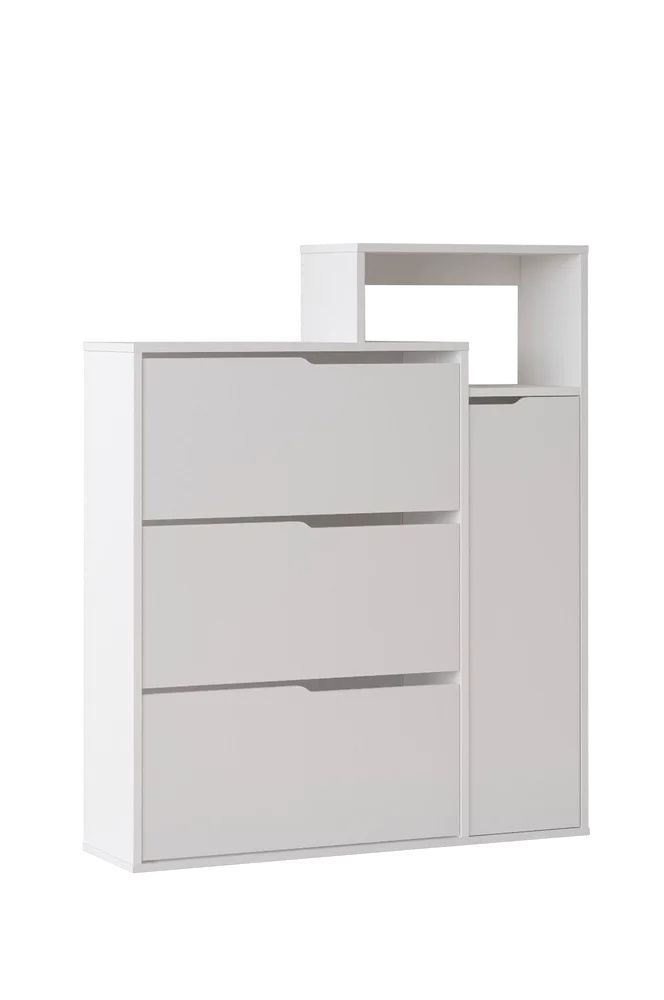 Skoskap Aurena – Hvit m v:7943047 Skoskap Aurena – Hvit m v:7943047