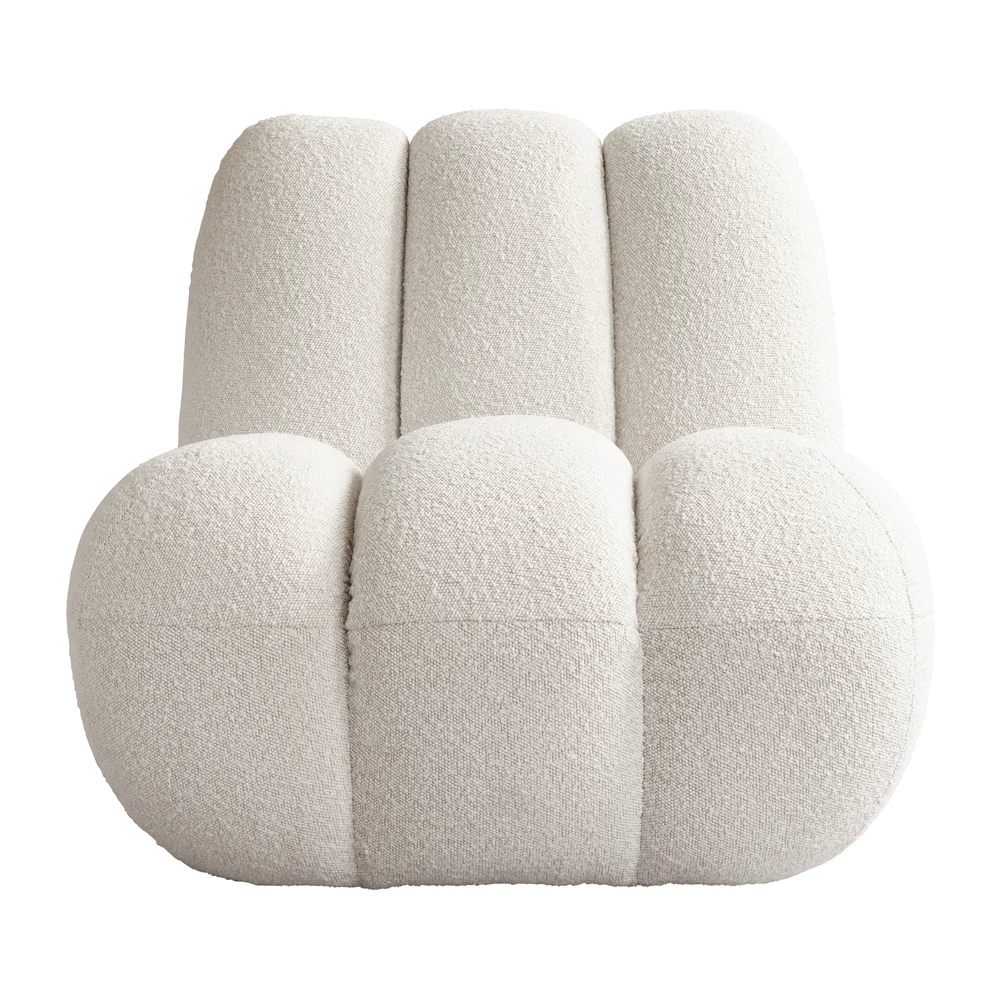 Toe loungestol bouclé v:7730356