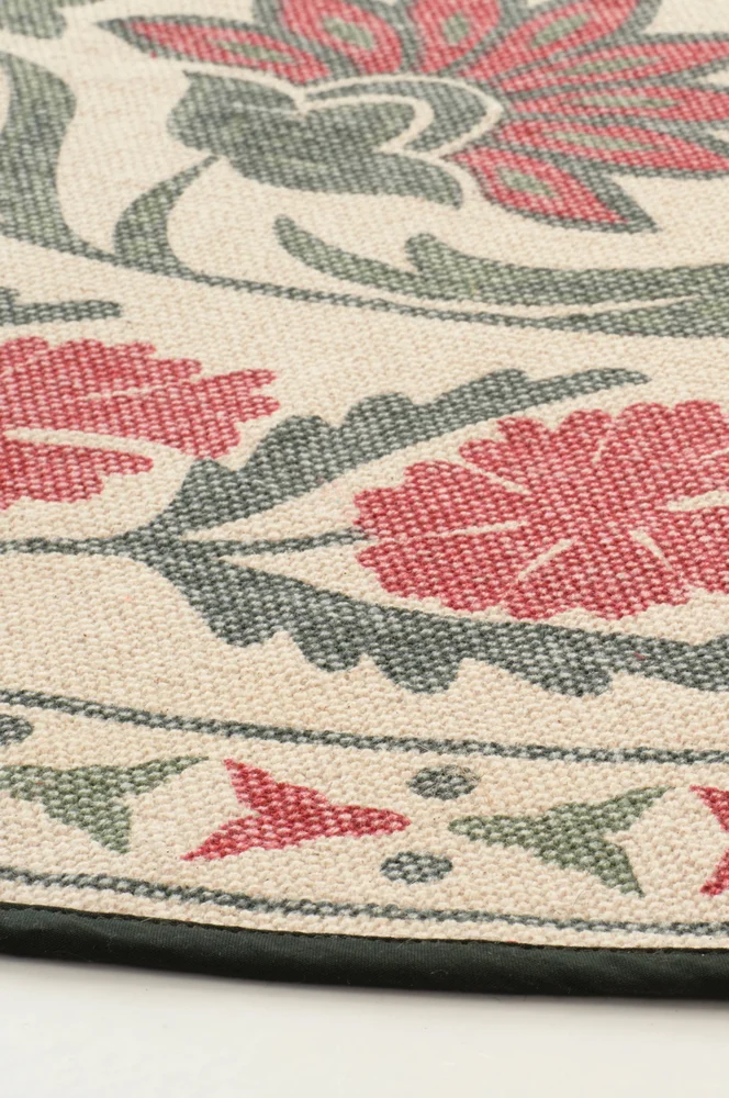 ASTRID rundt bomullsteppe ø 120 cm – Beige – Tepper | m v:4254441 ASTRID rundt bomullsteppe ø 120 cm – Beige – Tepper | m v:4254441