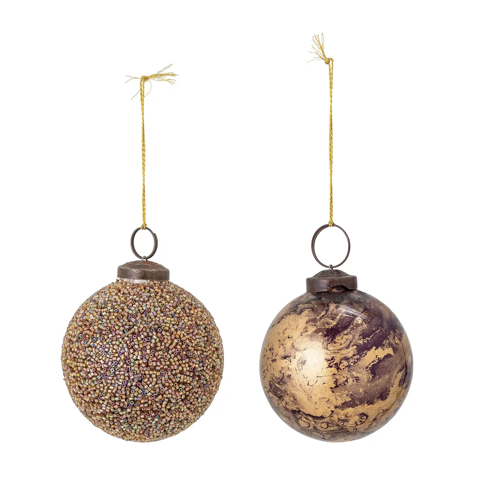 Loha julekule Ø 7 cm 2 deler v:9484129