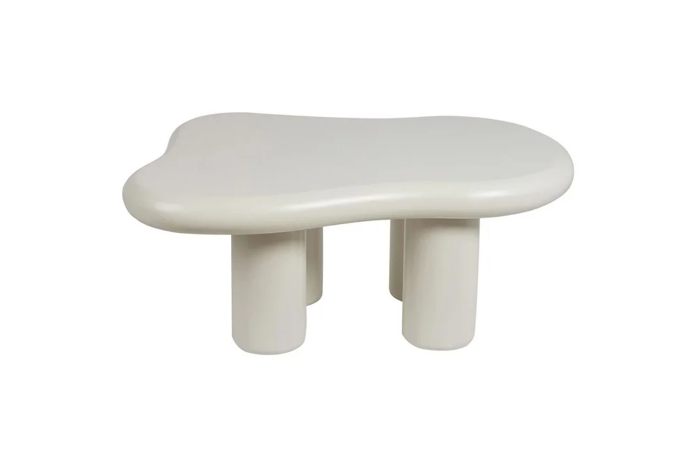 Soffbord Beliani Ondle White v:9254300