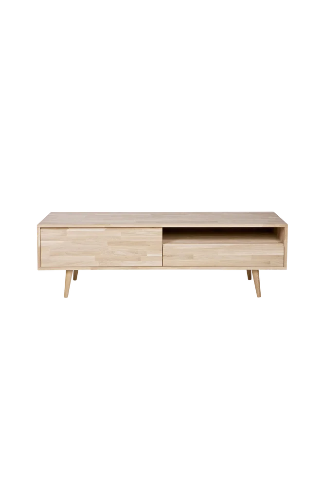 Mediebenk Tygo, 150 cm - Brun m v:4539937