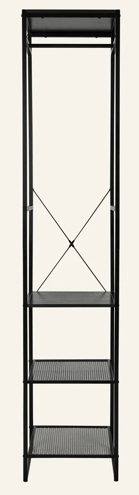 Klesstativ svart – 44×46,5×215 cm v:3915496 Klesstativ svart – 44×46,5×215 cm v:3915496