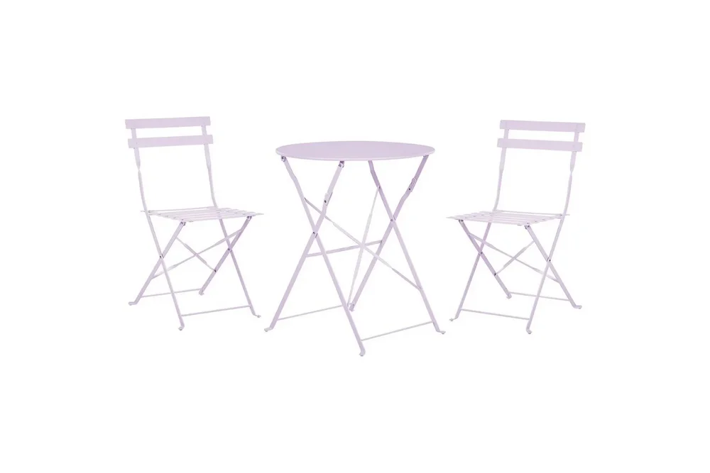 Cafeset Beliani Fiori Blå Violet v:6489331
