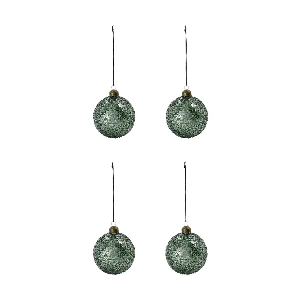 Chosen julekule Ø8 cm 4-pk v:5273420