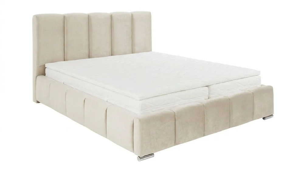 Cleaton sengeramme 160×200 cm med oppbevaring, HVILA fjærmadrass og overmadrass i polyesterskum med vaskbart trekk v:6519504 Cleaton sengeramme 160×200 cm med oppbevaring, HVILA fjærmadrass og overmadrass i polyesterskum med vaskbart trekk v:6519504