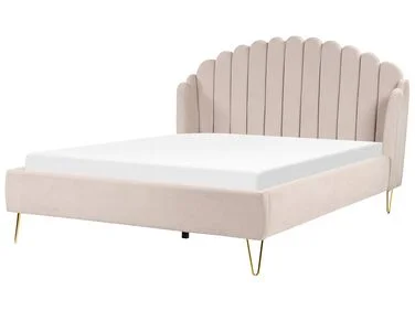 Seng AMBILLOU 180 x 200 cm Lys beige v:4565049