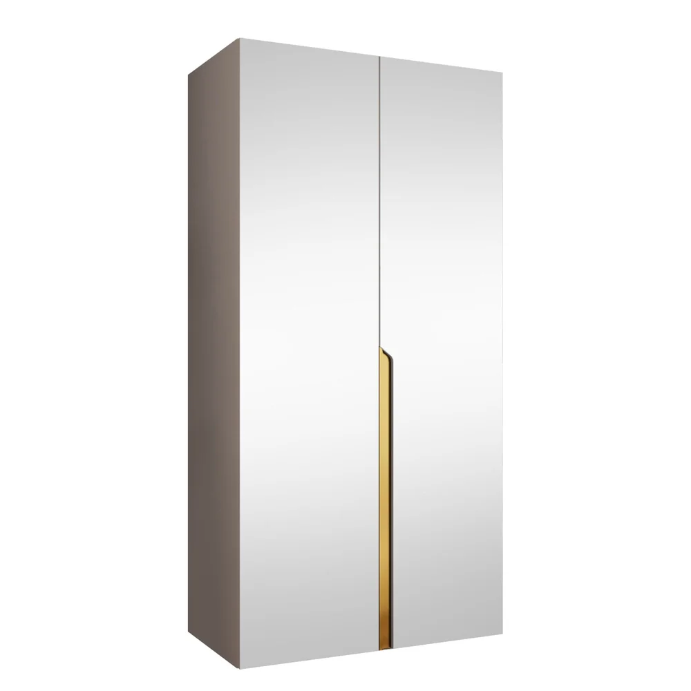 Milias Garderobeskap med speil 100×202 cm v:4812375