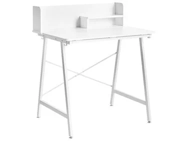 Justerbart tegnebord ALAND 80 cm 62 cm Hvit v:168677