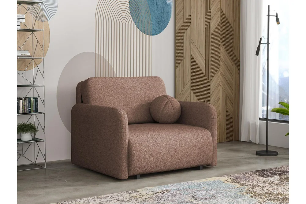 Ajmeri Sovesofa 2-seter i Bouclé v:2251762