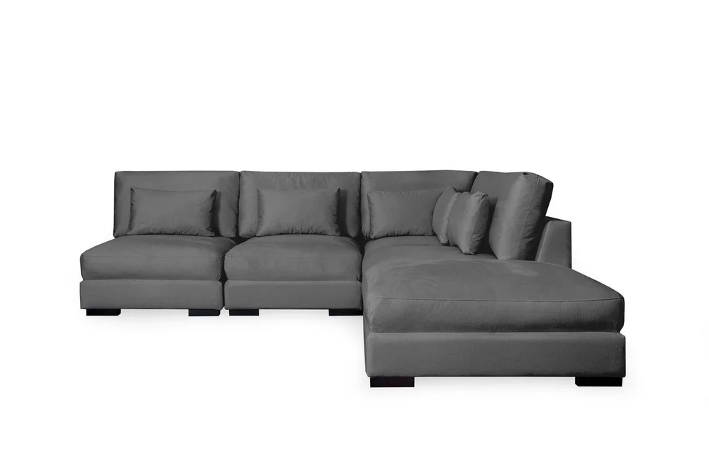 Dubai sjeselongsofa venstre fløyel v:7906353