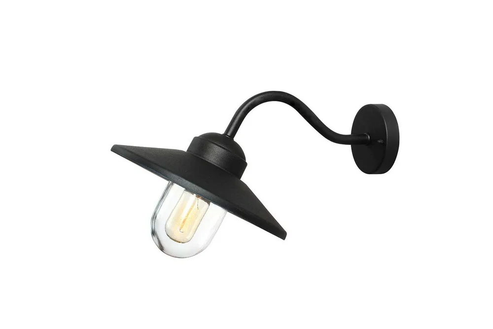 Utendørs vegglampe Elstead Lighting Klampenborg Svart v:1262447