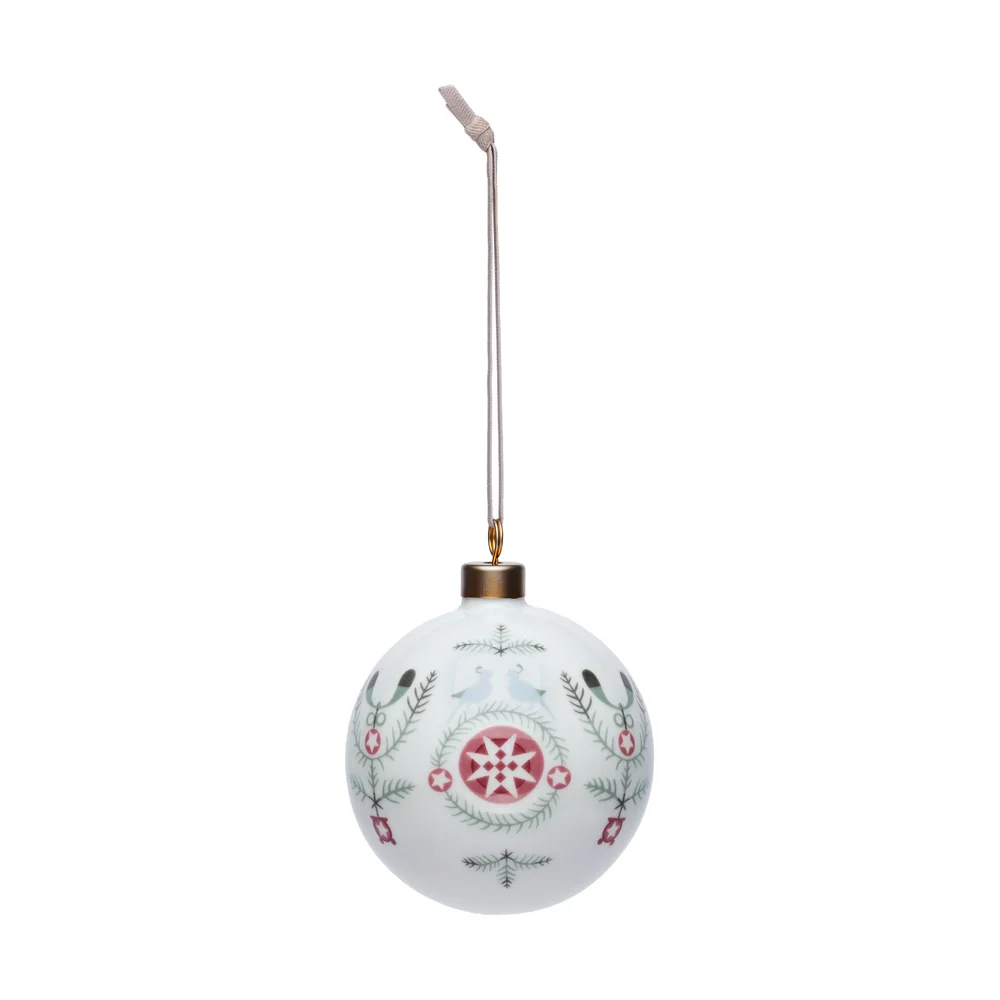 Swedish Grace Winter julekule Ø8 cm v:9227153