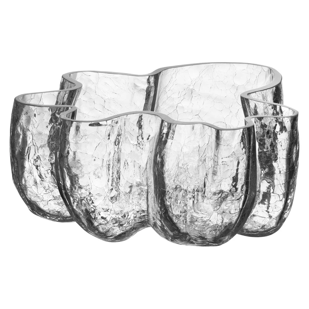 Crackle Skål 25x11 cm, Klar v:3056803