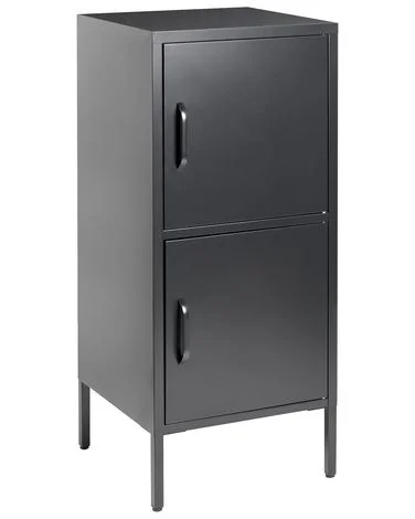 Kontorskap HURON Metall Svart v:4330534 Kontorskap HURON Metall Svart v:4330534