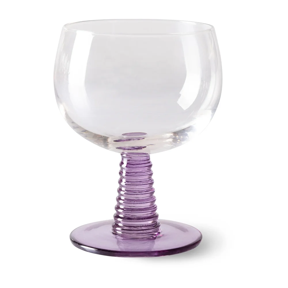 Swirl vinglass lav v:5974492