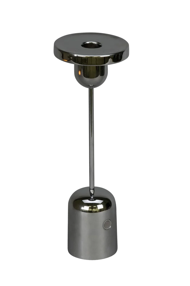 Bordlampe Cassis Usb 25cm – Krom – Belysning | m v:2550833 Bordlampe Cassis Usb 25cm – Krom – Belysning | m v:2550833