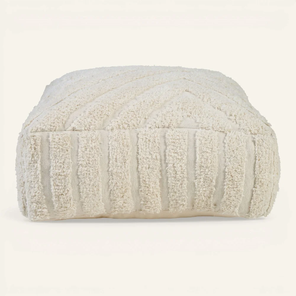 Puff offwhite – 55x55x22 cm v:6466419