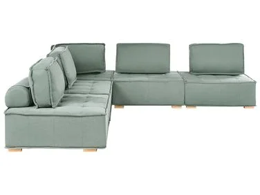 Modulær hjørnesofa 5-seters TIBRO Lysegrønn Høyrevendt v:6502254 Modulær hjørnesofa 5-seters TIBRO Lysegrønn Høyrevendt v:6502254