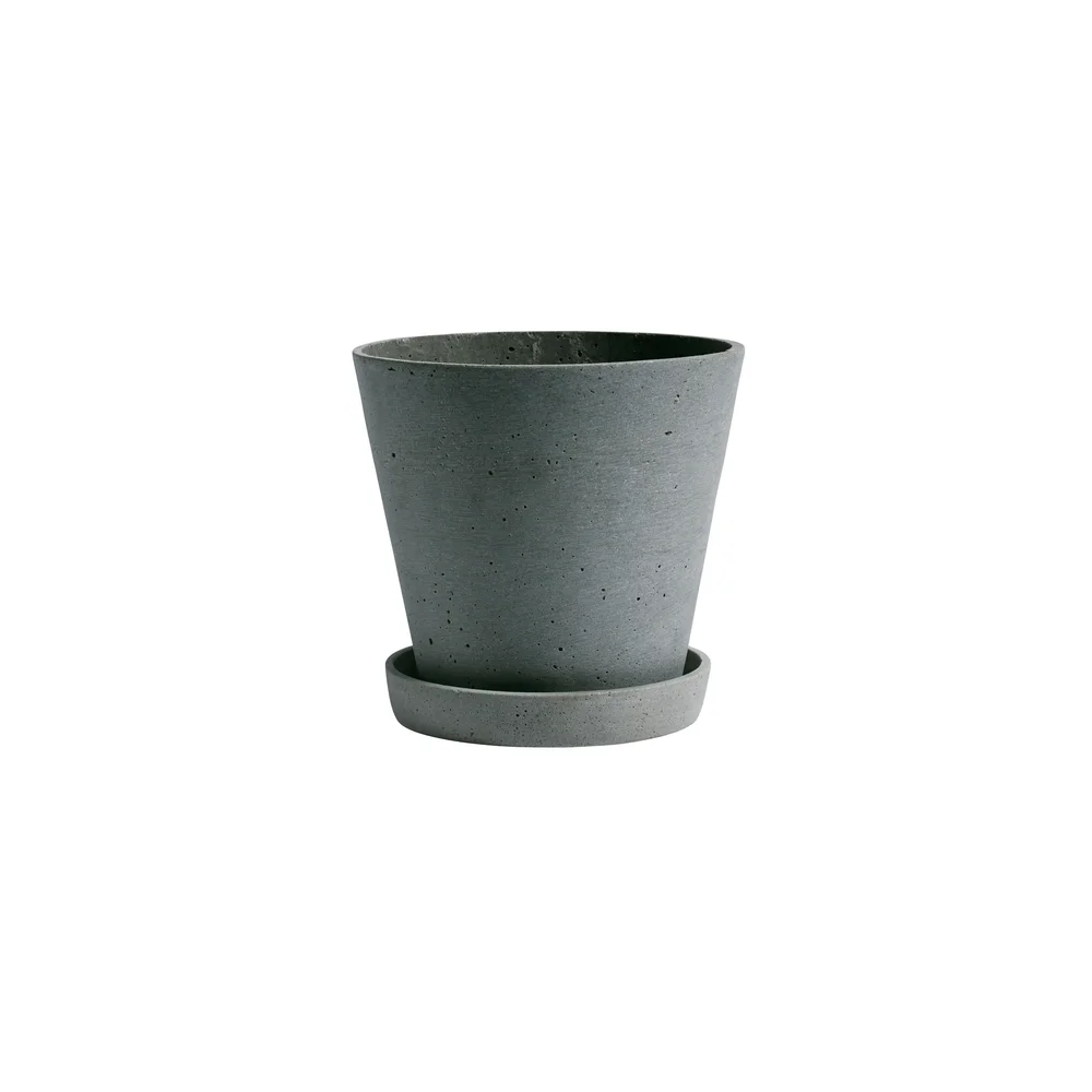 HAY Flowerpot with saucer krukke M Ø14 cm v:5100498