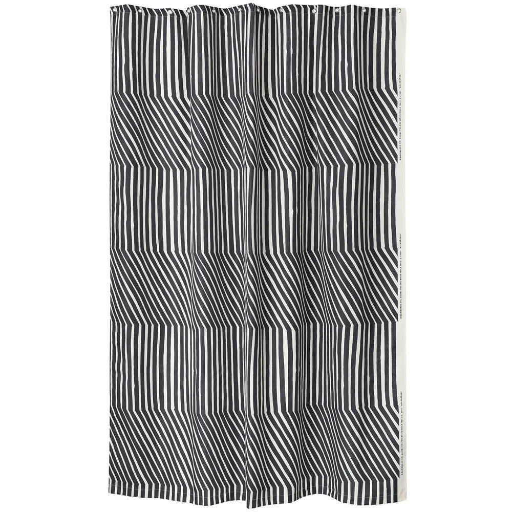 Kalasääski Dusjforheng 180×200 cm, Off-white/Charcoal / Off-White v:9064471 Kalasääski Dusjforheng 180×200 cm, Off-white/Charcoal / Off-White v:9064471