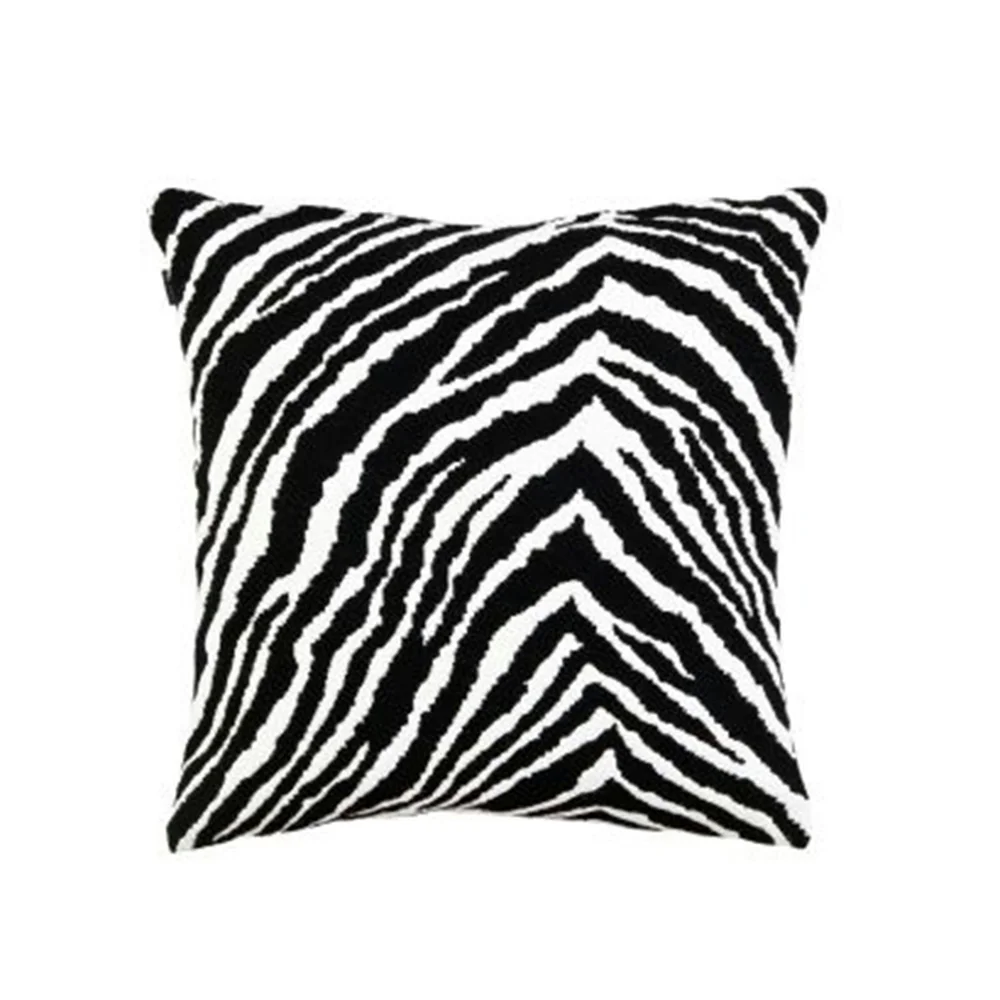 Zebra Putetrekk 40x40 cm, Sort / Hvit v:1675775