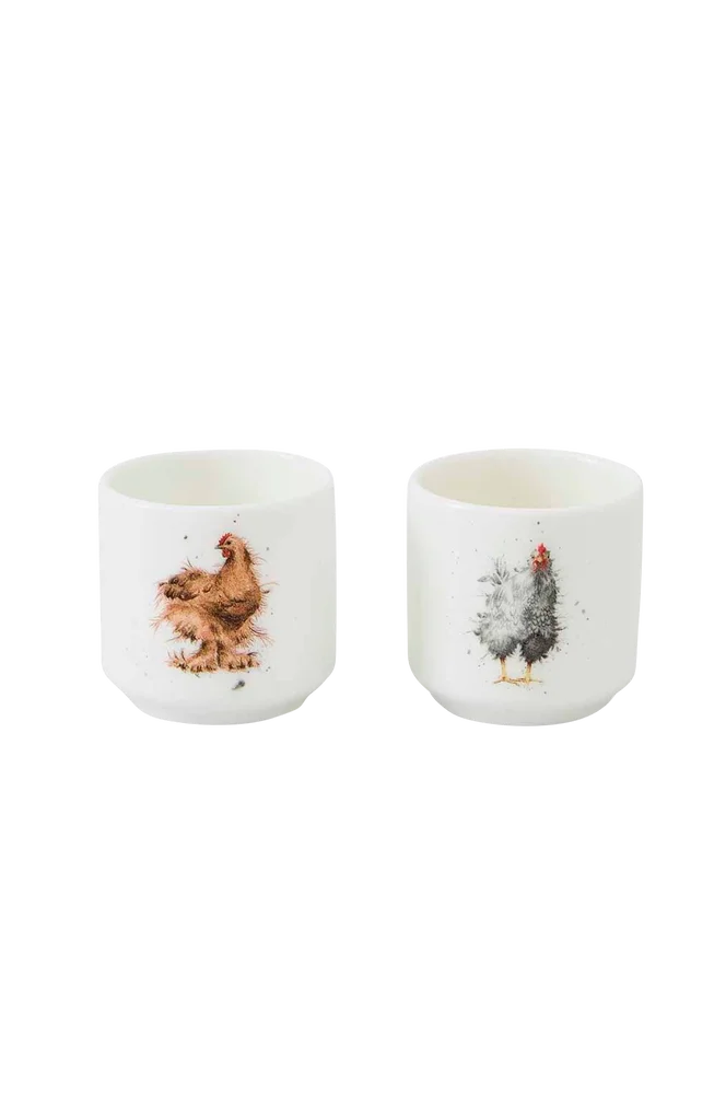 Eggeglass Wrendale Designs 2-pakning – Flerfarget – Kjøkken & husholdning | m v:9172404