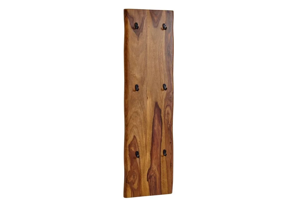 Garderobe Wohnling Vegghengt knaggrekke laget av massivt tre, to-rads krokrekke v:7849608 Garderobe Wohnling Vegghengt knaggrekke laget av massivt tre, to-rads krokrekke v:7849608