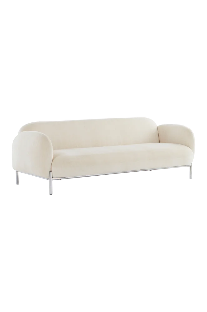 RAMON sofa 3-seter - Hvit m v:9855039