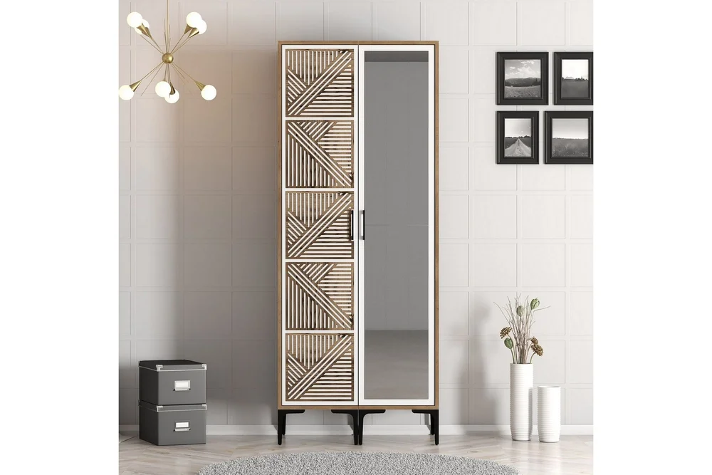 Kumsal Garderobe med Speil v:7510071