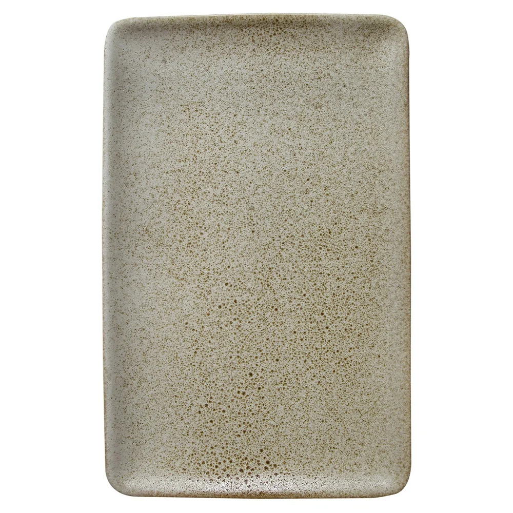 Raw Rectangular Plate 23.5x15, Sandy Beige v:2957081